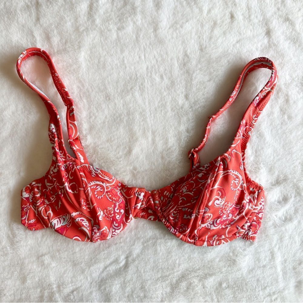 Carve Designs Bexley Swim Top Libson Women's Size 34C